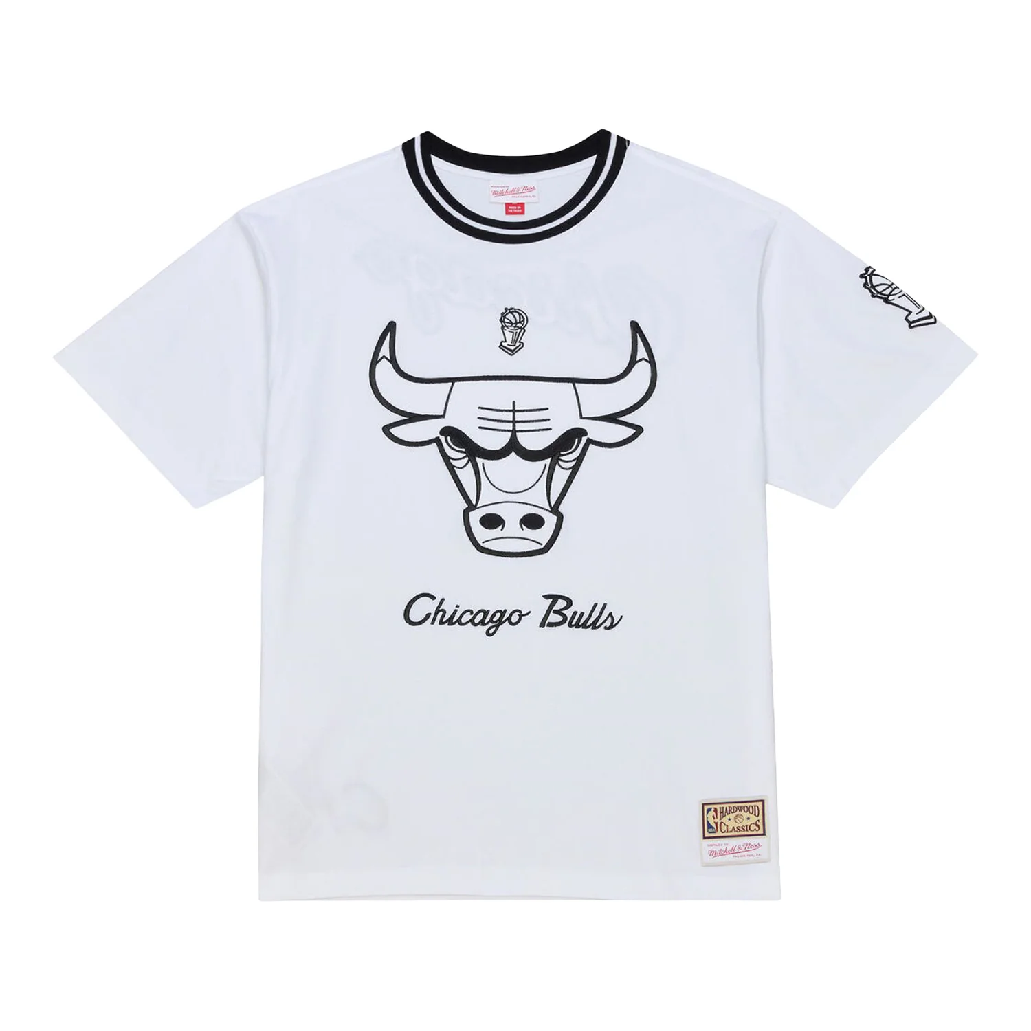 Chicago Bulls Mitchell & Ness Arctic White T-Shirt