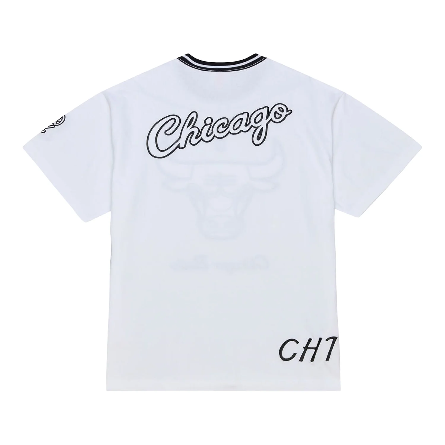 Chicago Bulls Mitchell & Ness Arctic White T-Shirt - Image 5