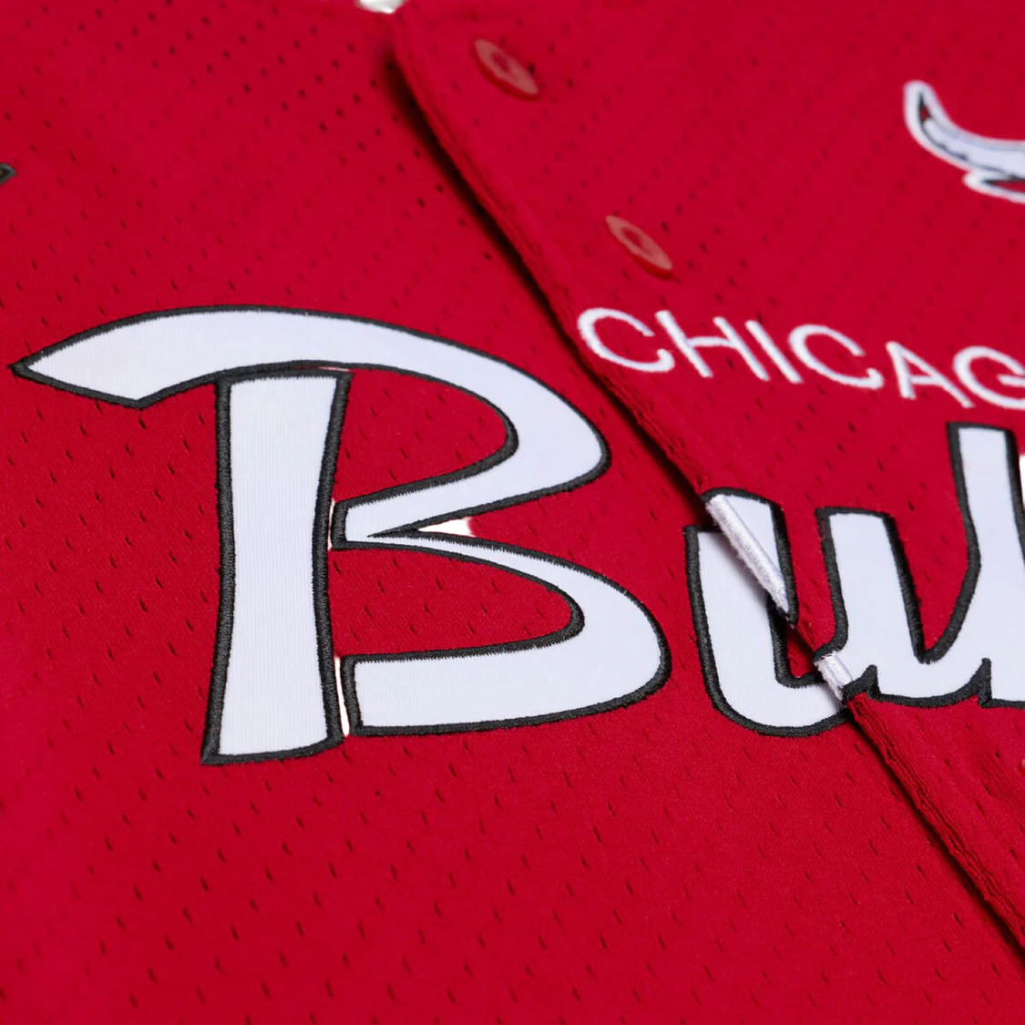 Chicago Bulls Mitchell & Ness Head Coach Baseball Jersey - Image 3