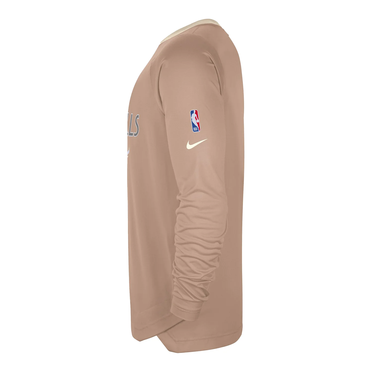2024-25 Chicago Bulls City Edition Nike Long Sleeve Pregame T-Shirt - Image 3