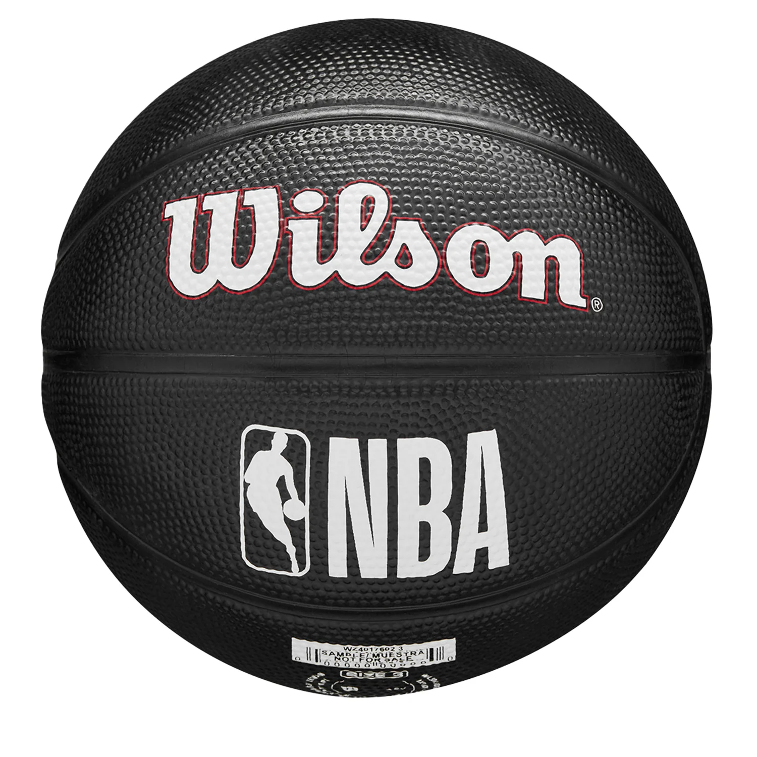 Chicago Bulls Team Mini All-Black Basketball - Image 2