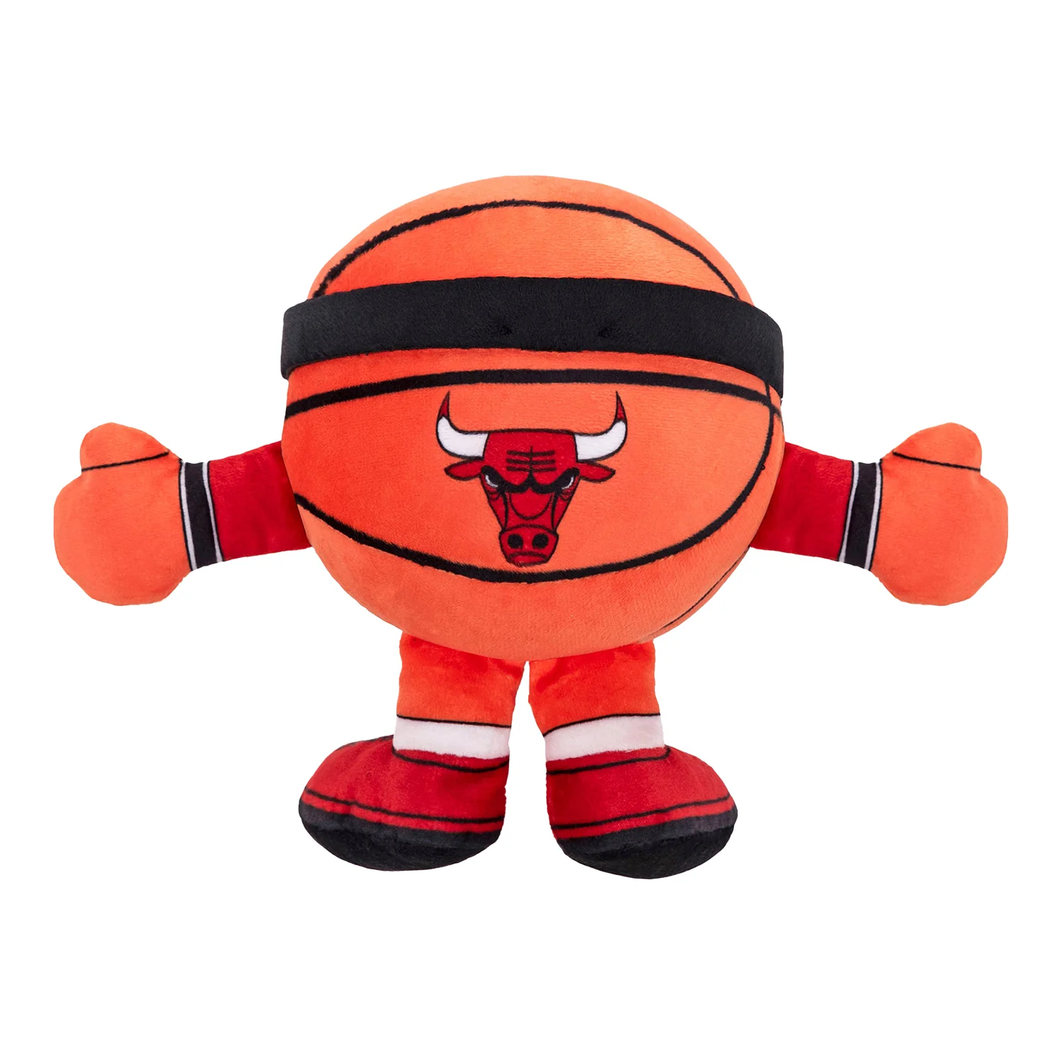 Chicago Bulls Uncanny Brands Basketball 6" Sitting Plush - Image 4