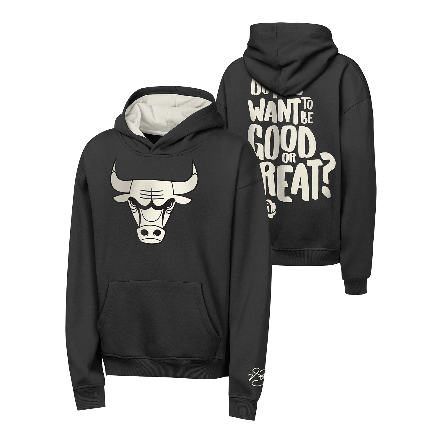 Youth Chicago Bulls Mitchell & Ness Derrick Rose Good or Great Hoodie - Image 3