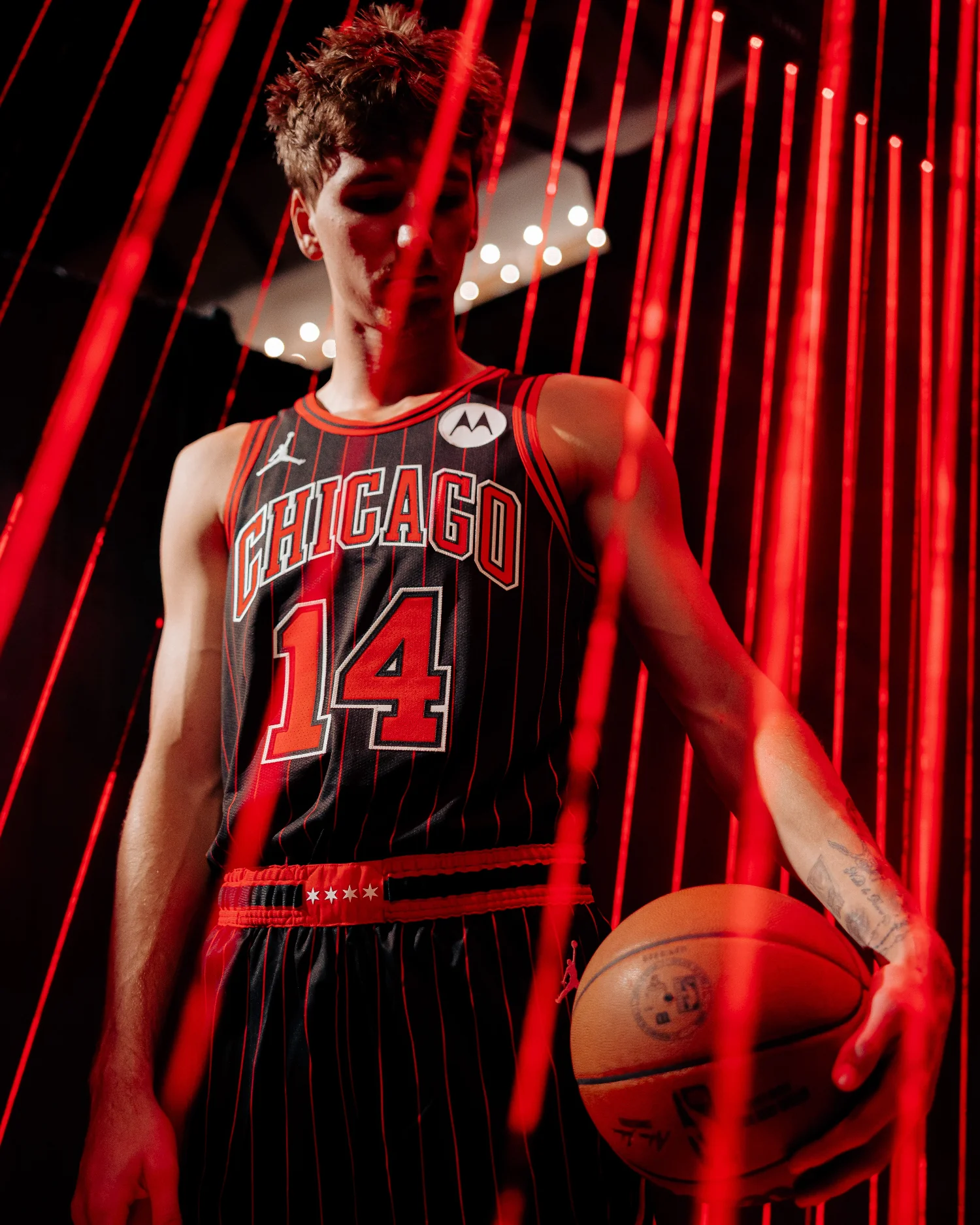 Youth Chicago Bulls Matas Buzelis Nike Statement Swingman Jersey - 2025-26 - Image 3