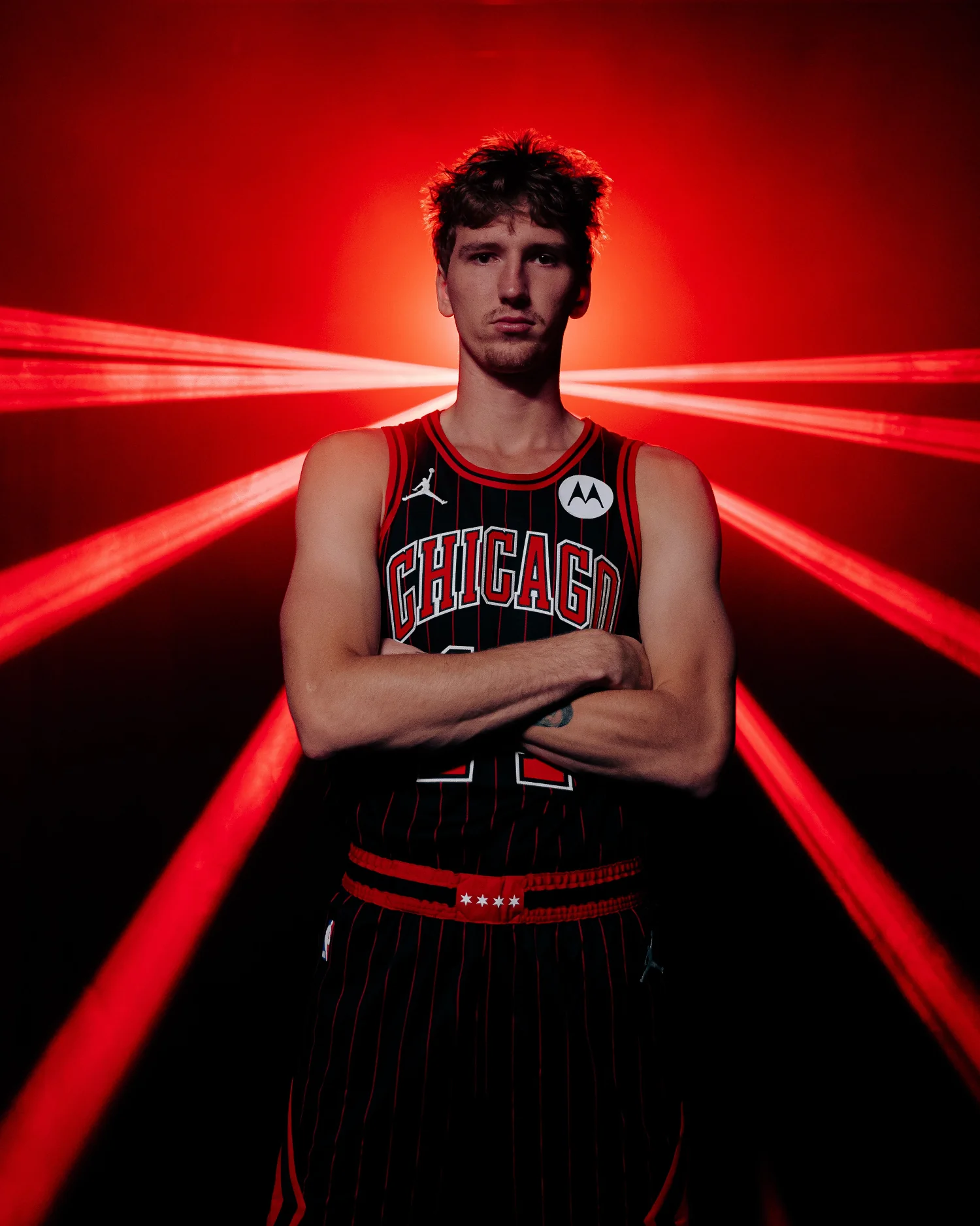 Youth Chicago Bulls Matas Buzelis Nike Statement Swingman Jersey - 2025-26 - Image 4